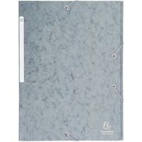 Lot de 25 chemises maxi capacity carte lustrée 425gm²  A4 Gris - Image principale