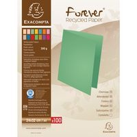 Lot de 5 paquets de 100 chemises forever® 250 recyclé  -24x32cm Jaune - Image principale