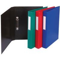 Classeur rembordé PP 2 anneaux rond 25mm sur 3eme couverture - Image principale
