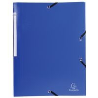 Chemise à élastique 3 rabats polypropylène 5/10e opaque A4 - Image principale