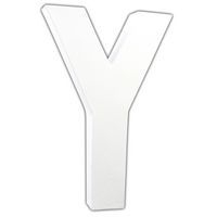 Lettre Y 20,5cm (Lot de 6) - Image principale