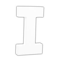 Petite lettre I 12cm (Lot de 10) - Image principale
