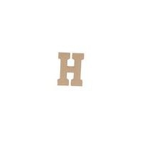 Lettre H kraft 20cm (Lot de 6) - Image principale