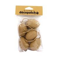 Sachet de 5 œufs à suspendre 4x11x15cm (Lot de 6) - Image principale