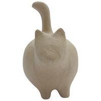 Tirelire chat debout 14x8,5x15cm (Lot de 4) - Image principale