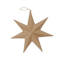 Etoile à suspendre 20cm (Lot de 8) - Image principale