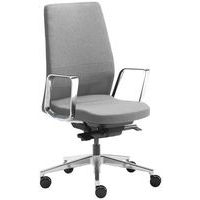 Fauteuil Eden pied et accoudoir alu assise béton - Image principale