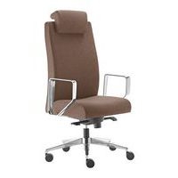 Fauteuil Bost têtière pied et accoudoir alu tissu Sokoa - Image 2