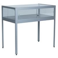 Vitrine d'exposition - 1000 x 600 x 920 mm sur pied - Manutan Expert - Image principale