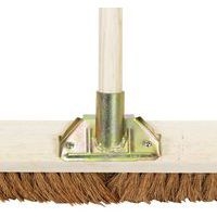 Manche en bois 1m40 et balai coco 80cm - Manutan - Image 2