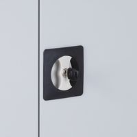 Armoire d'entretien grande largeur coloris gris - Image 8