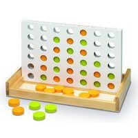 4 en ligne en bois - Image principale