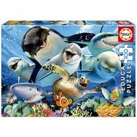Puzzle Selfie sous l’eau 100 pièces - Image principale