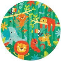 Puzzle rond jungle 28 pièces - Image 2