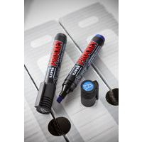 Marqueur permanent Prockey Uni-ball pointe biseautée - rouge - Image 3