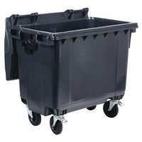 Conteneur à déchet - 660 L Gris - Image 9