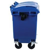 Conteneur 4 Roues 660L Bleu - Mobil Plastic - Image 5