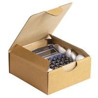 Boîte d'expédition carton kraft multi-usages - À languette - Havane - Image 2