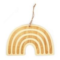 Arc-en-ciel géant à décorer en bois 250 x 160 mm - Image principale