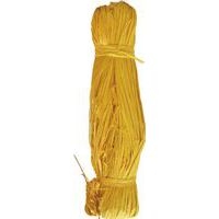 Pelote de raphia végétal 50g coloré - Jaune - Image principale