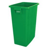 Collecteur tri sélectif sans couvercle 60 L Vert - Image principale