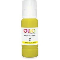 Bouteille d'encre compatible HP 31 - Jaune - Image principale