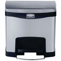 Collecteur Slim Jim Step On Front Step 15 L inox mat, noir - Image 2