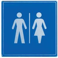 Pictogramme plexiglas carré - Homme / Femme - Image principale