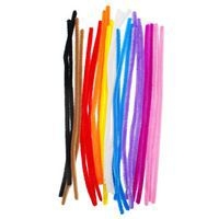 Sachet de 25 chenilles 30 cm Ø 8 mm, coloris assortis - Image principale