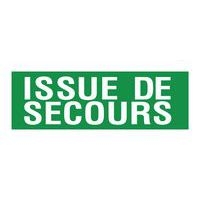 Panneau d'évacuation-secours - "Issue de secours" - Rigide - Image principale