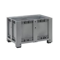 Caisse-palette gerbable - Parois pleines - Sur pieds - Image principale