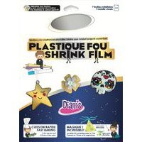 Pochette de 7 feuilles de PLASTIQUE DINGUE A4 - Argent - Image principale