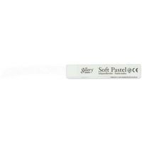Pastels secs tendres, section carrée 1cm longueur 66mm Blanc - Image 2