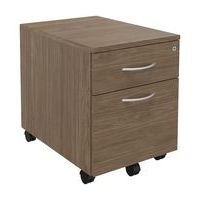 Caisson mobile 2 tiroirs prof. 56 cm Hêtre - Image 2