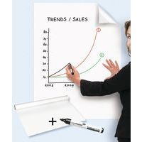 Feuilles électrostatique blanches Magic Chart - Lot de 25 -  Legamaster - Image 2