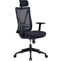 Siège de bureau résille avec accoudoirs ajustables - Image principale