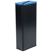 Poubelle de tri papier 20 L Gris / Bleu - Image 2