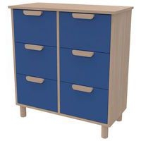 Meuble 6 tiroirs sur pieds Filou - Manutan Expert - Image principale