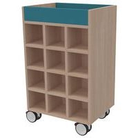 Meuble range doudous Filou turquoise - Image principale