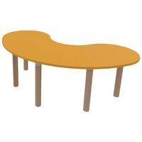 Table haricot 150x75 cm Filou - Manutan Expert - Image 3