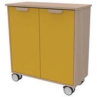 Meuble étagères avec portes à roulettes Filou - Manutan Expert - Image 3