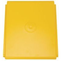 Couvercle plastique jaune pour station de tri 60L - Image 2