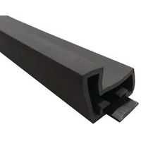 Joint anti pince doigts pour intèrieur porte classe feu 36mmx40mm l.2500mm noir - Image principale