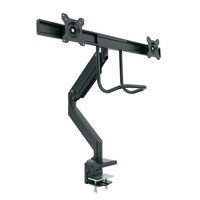 Bras porte-ecran double barre transversale Eppa noir - Image 3