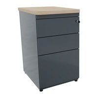 Caisson hauteur de bureau Evidence 3 tiroirs Vinco - Image 3