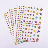 Pochette 624 gommettes repo étoile peps 2 tailles 1,3-2cm - Image principale