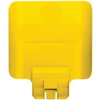 Panneau pour station de recyclage Slim Jim jaune - Image principale
