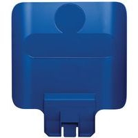 Panneau pour station de recyclage Slim Jim bleu - Image principale