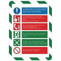 Pochette-cadre d'affichage sécurité - Dos adhésif repositionnable A4 - Image 6