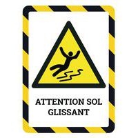 Pochette-cadre d'affichage sécurité - Dos adhésif repositionnable A4 - Image 7